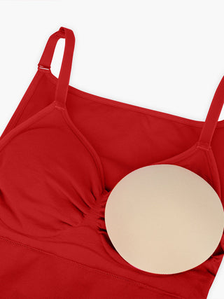 Snatching Bodysuit with removable pads