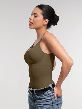 Snatching Bodysuit with removable pads