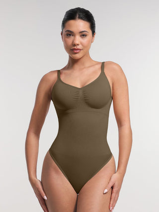 Snatching Bodysuit with removable pads