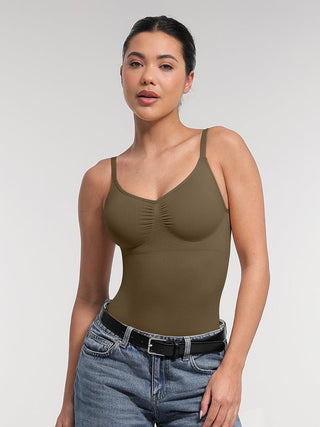 Snatching Bodysuit with removable pads