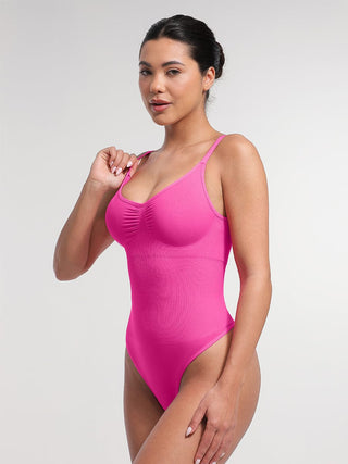 Snatching Bodysuit with removable pads