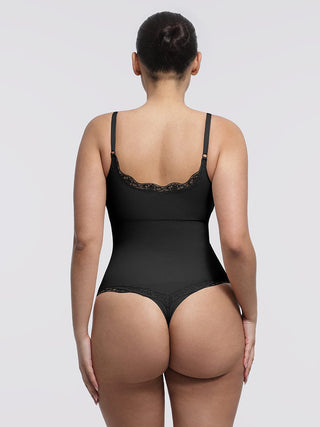 Seamless Lace Bodysuit