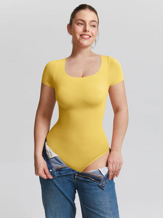 Scoop Neck Bodysuit