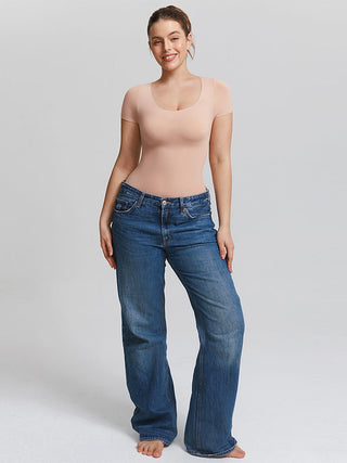 Scoop Neck Bodysuit