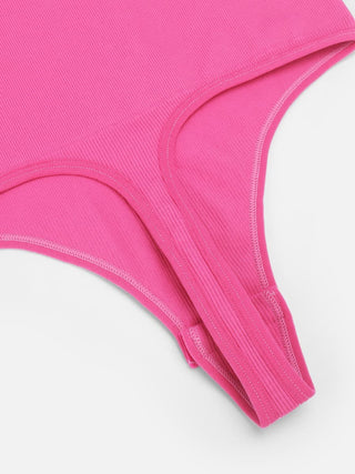 Body de manga larga con cuello en V